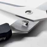 Kitchen shears can be disassembled for easy and thorough cleaning and sharpening.