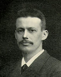 Danish physician Niels Ryberg Finsen who founded modern light therapy about 100 years ago.