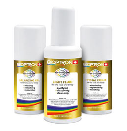 Three superior bioinformed high quality cosmetic products