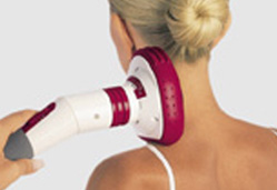 Vibrating gripper with Vital System Hand Massager